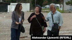 Dinara Smailova sa suprugom