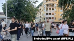 Građanski protest protiv nasilja nad ženama u Skoplju, 25. septembar 2025.
