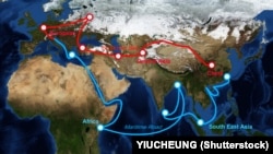 Ruta kineskog 'Pojas i put' projekta 