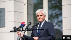 Jenei Zoltán, a Pécsi Tudományegyetem kancellárjaként 2019. április 15-én.