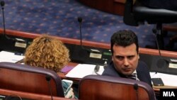 Зоран Заев во Собрание на седница за пратенички прашања