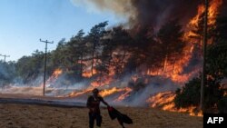 Пожар во Турција