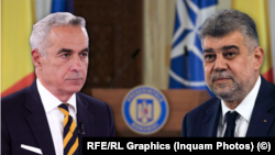 Călin Georgescu és Marcel Ciolacu