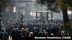 Protest la Erevan, 11 noiembrie 2020