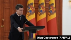 Președintele Nicușor Dan, la o conferință de presă susținută la Chișinău cu omologul său, președinta Maia Sandu - 10 iunie 2025