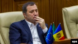 Vlad Filat în Parlament, 15 octombrie 2015