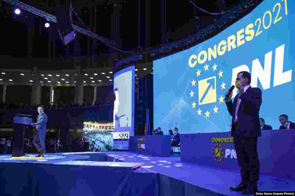 Ludovic Orban a interveni de două ori pentru a le spune susținătorilor săi să &#238;l lase pe Florin C&#238;țu să vorbeasc