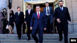 Архивска фотографија: Премиерот Никола Груевски во посета на Кина на 2 јули 2013 година.