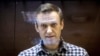 Opozitari rus, Aleksei Navalny, gjatë një paraqitjeje në një gjykatë në Moskë më 20 shkurt të vitit 2021. 
