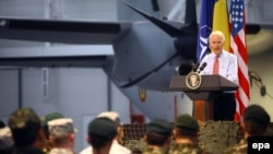 Vicepreședinte al SUA, în 2014, Joe Biden a vizitat România. Discursul său adresat românilor a fost axat pe lupta anticorupție.