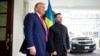 Архивска фотографија од последната средба меѓу украинскиот претседател Володимир Зеленски и неговиот домаќин американскиот претседател Доналд Трамп во Вашингтон, на 18 август 2025 година