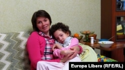 Irina Verbanov şi fiica sa Olga