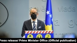 Ministri i Shëndetësisë në Kosovë, Arben Vitia. 