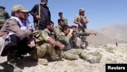 Припадници на Националниот фронт за отпор во долината Панџшир, Авганистан