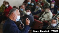 Igor Dodon, în timpul campaniei electorale