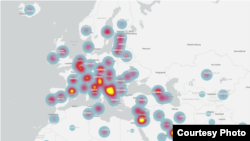 Kretanje COVID-19 širom sveta