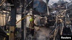 2025-жылдын 12-сентябрында Украинанын Сумы шаарына Орусиянын соккусунун кесепети. 