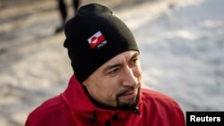 Premierul Groenlandei, Mute B. Egede, în ziua alegerilor.