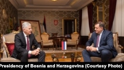 Dragan Čović i Milorad Dodik, Banja Luka, 9. oktobar 2017.