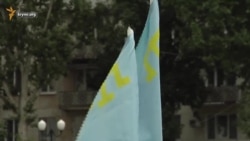 В Херсоне флаг шили два дня (видео) В Херсоне флаг шили два дня (видео)