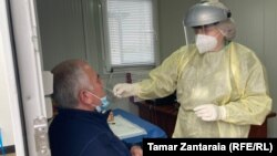 ტესტირების პროცესი ენგურის ხიდთან