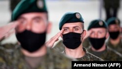 Pjesëtarë të Forcës së Sigurisë së Kosovës.