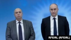 ირაკლი ქარსელაძე და ჯუანშერ ბურჭულაძე, თავდაცვის ექსმინისტრი, რომელიც დაპატიმრებულია