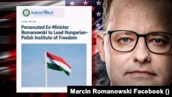 Marcin Romanowski a menekültstátuszáról szóló amerikai lapbeszámolóval