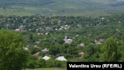 Vedere generală a satului Iurceni