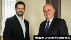 Magyar Levente Jacek Śladewskivel