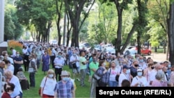 Imagine de la al treilea maraton de vaccinare anti Covid-19, Chișinău, 26 iunie 2021