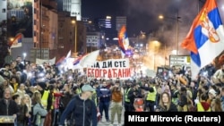 Građani Novog Sada dočekuju studente iz Beograda, 31. januar 2025.