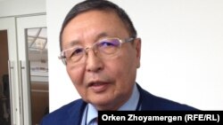 Заместитель председателя комитета труда, социальной защиты и миграции министерства здравоохранения и социального развития Аслан Каржаубаев.