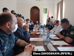 ალექსანდრ ანქვაბი სხდომაზე