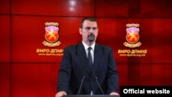 Наум Стоилковски, портпарол на ВМРО-ДПМНЕ