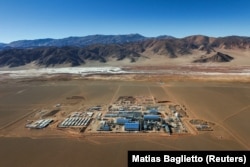 Unitatea de producție de litiu, în Argentina, unul din principalii producători mondiali după China și Chile.