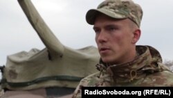 ფოტო არქივიდან. პოლკ „აზოვის" მეთაური დენის პროკოპენკო 