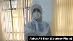 Шах Аббас Али в одном из дневных стационаров в Бишкеке.