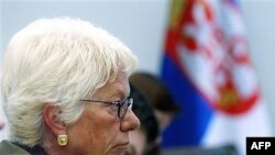 Carla del Ponte u posjeti Beogradu: arhivski snimak