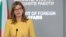 BULGARIA -- Bulgarian Foreign Minister Ekaterina Zaharieva speaks to the media in Sofia, January 24, 2020