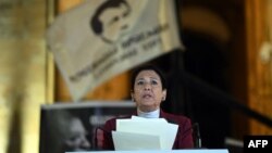 Саломе Зурабишвили на акции 31 марта