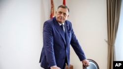 Predsjednik RS Milorad Dodik, april 2025.