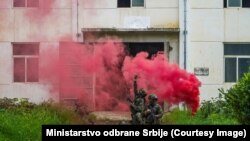 Ushtrimi i përbashkët ushtarak i njësive speciale të Serbisë dhe Kinës.