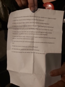 Pitanja za Aleksandra Vučića