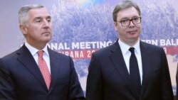 Milo Đukanović i Aleksandar Vučić, susret u Tirani, 21. decembar 2019.