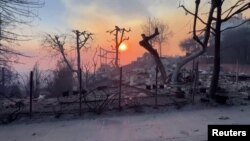 Los Angeles nakon požara, 10. januara 2025.