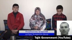 Фрагмент демонстрируемой госканалами видеозаписи, на которой родственники таджикских боевиков в Афганистане просят близких вернуться домой.