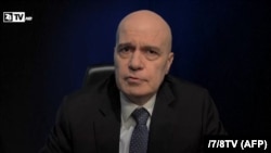 Шоуменот Слави Трифонов, лидер на партијата Има таков народ