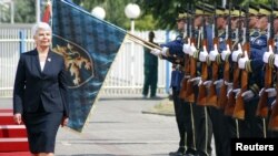 Jadranka Kosor u poseti Prištini, 24. avgust 2011