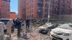 Последствия взрыва в многоквартирном доме в Махачкале. 25 марта 2025 года. Фото: администрация Махачкалы 